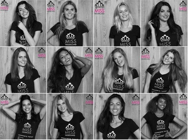 12_finalisten_Miss_Nederland