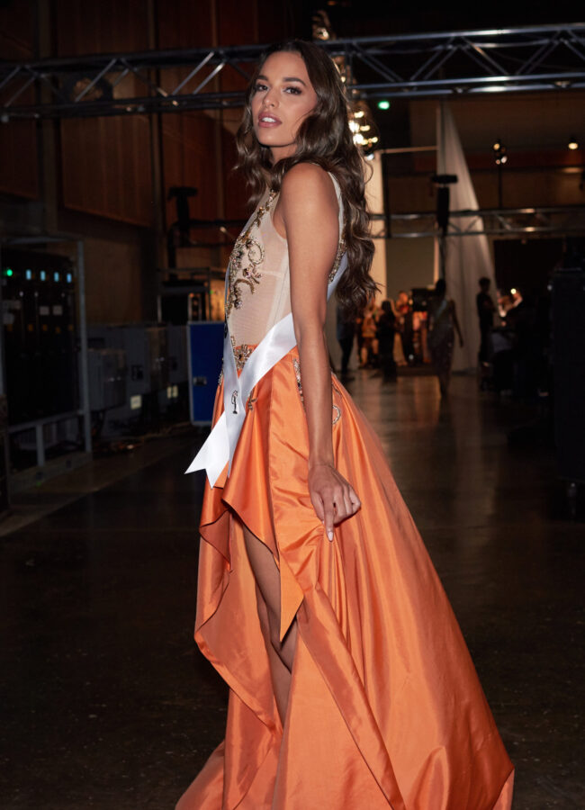 Rahima Dirkse, Miss Netherlands 2018 backstage during the MISS UNIVERSE® Preliminary Competition at IMPACT Arena in Bangkok, Thailand on Thursday, December 13th. The Miss Universe contestants have been touring, filming, rehearsing and preparing to compete for the Miss Universe crown in Bangkok, Thailand. Tune in to the FOX telecast at 7:00 PM ET live/PT tape-delayed on Sunday, December 16, 2018 from the IMPACT Arena in Bangkok, Thailand to see who will become the next Miss Universe. HO/The Miss Universe Organization